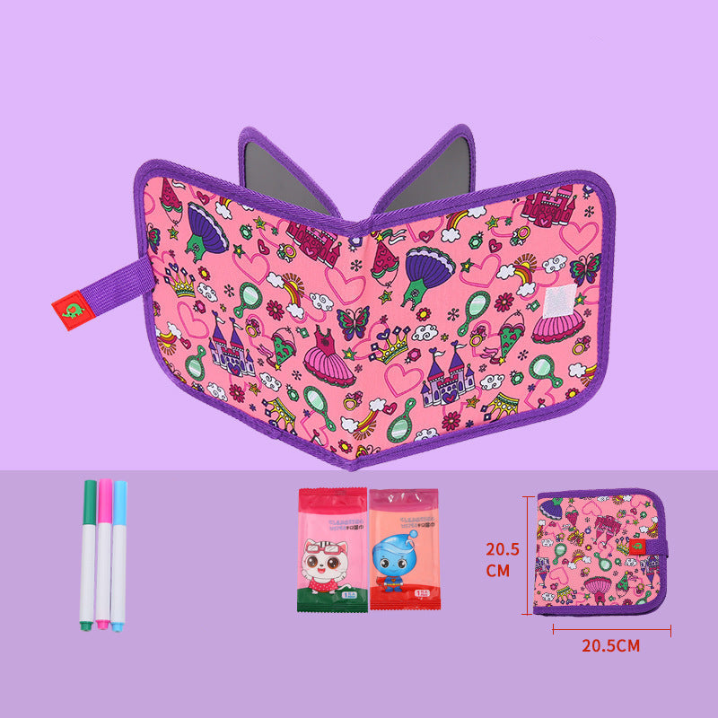 DoodleBook™ – Herbruikbaar Kleurenplezier voor Kinderen – Creatief Kleurboek