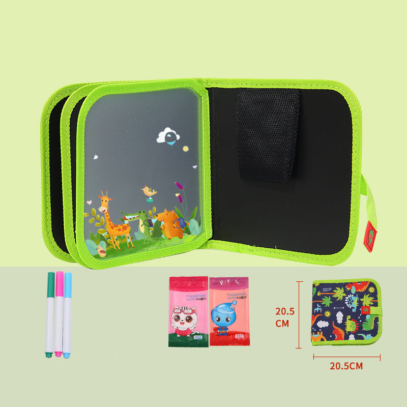 DoodleBook™ – Herbruikbaar Kleurenplezier voor Kinderen – Creatief Kleurboek