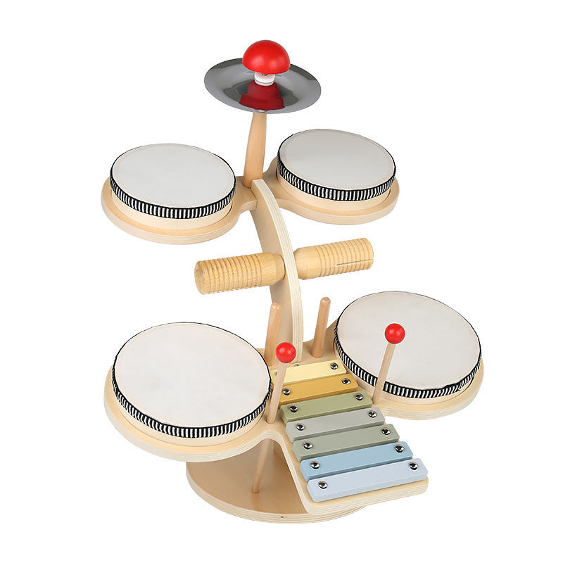RhythmPals™ – Houten Muziekinstrumentenset – Creatief Educatief Speelgoed