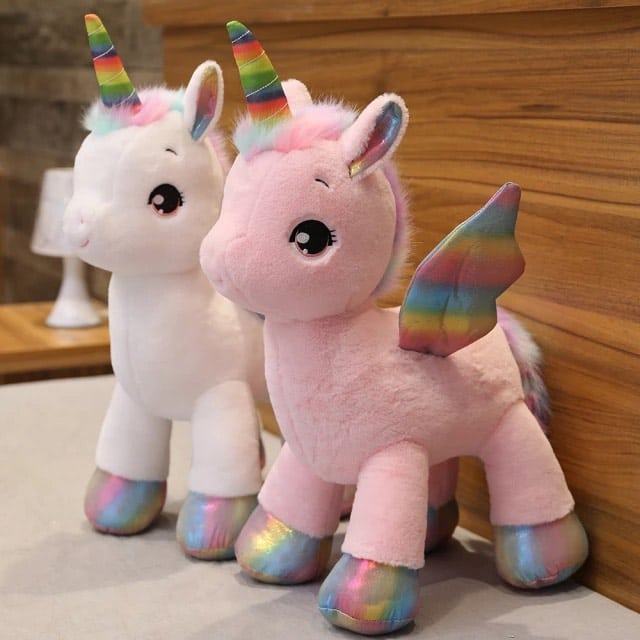 DreamHoof™ – Giant Unicorn Plush with Soft Fur – Magical Cuddle Toy