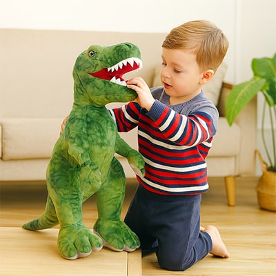 RompRex™ – Zachte Dinosaurus Knuffel – Prehistorische Vriend voor Kinderen