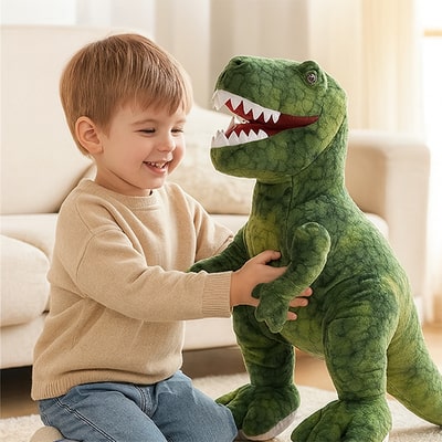 RompRex™ – Zachte Dinosaurus Knuffel – Prehistorische Vriend voor Kinderen