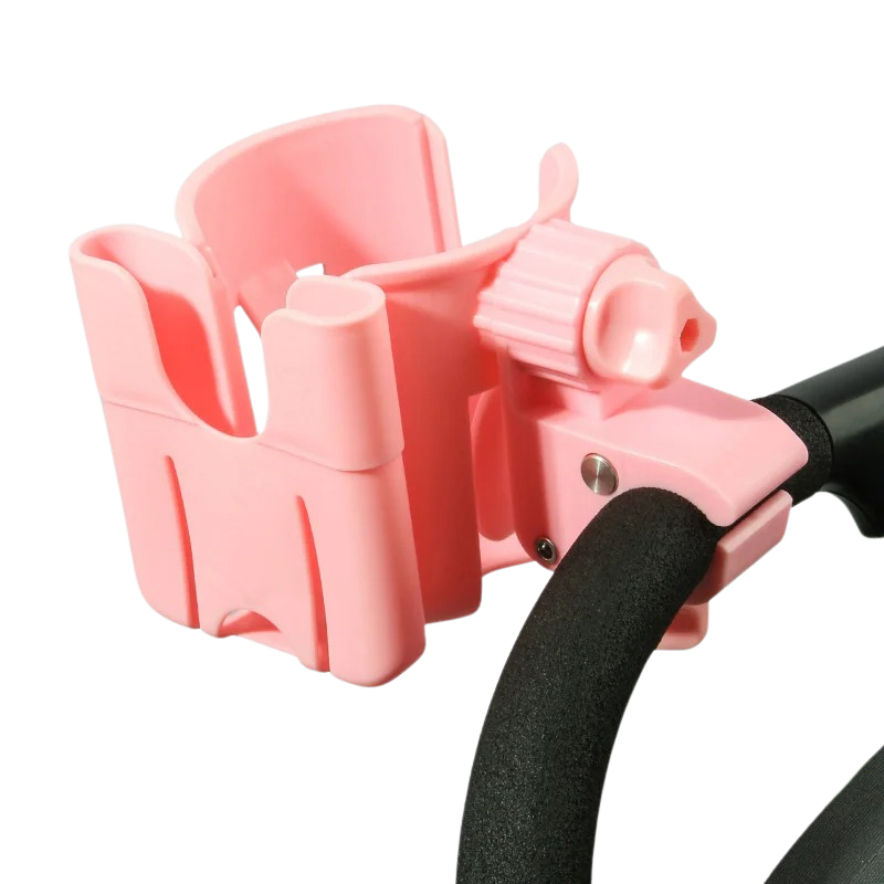 FeedMate™ – Fleshouder met Telefoonvak – Kinderwagen Accessoire