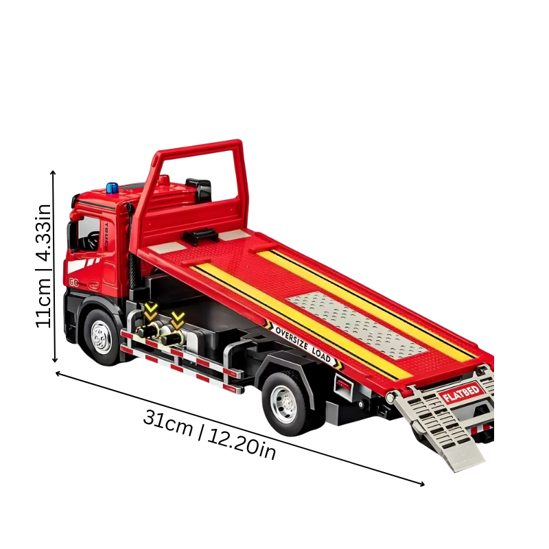 SteelTow™ – Realistische Takelwagen met Licht & Geluid – Interactief Diecast Speelgoed
