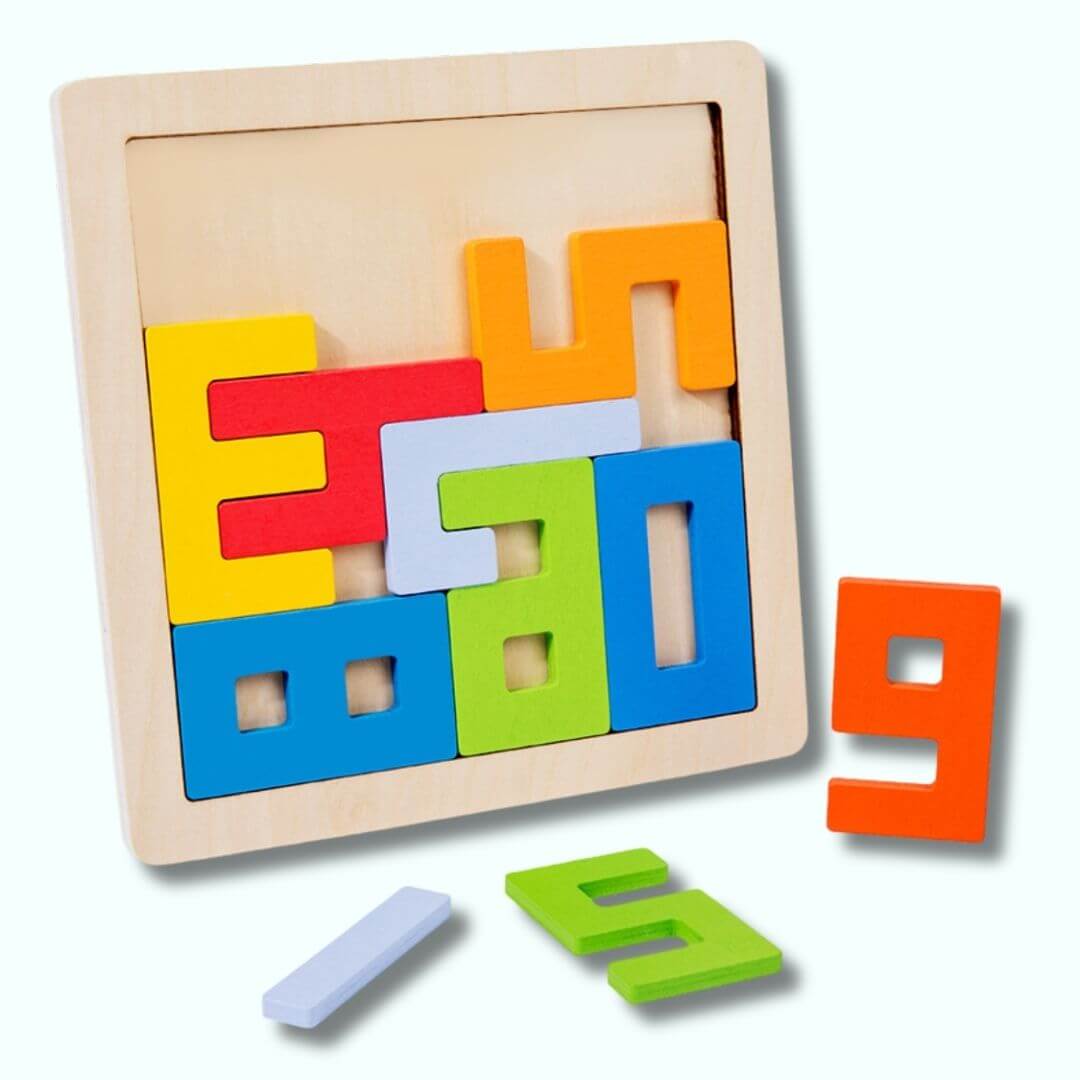 MindKnoop™ – Houten Breinpuzzel voor Kinderen – Ontspannend  Educatief Denkspel