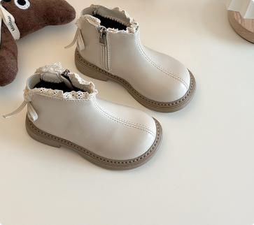 LeatherHugs™ – Warme Klassieke Laarsjes met Ritssluiting – Stijlvolle Kinderboots