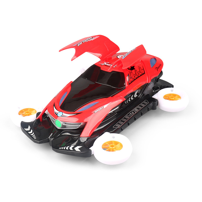 TwistRacer™ – Zelfdraaiende Stuntauto met Licht – Actief Speelgoed Voertuig