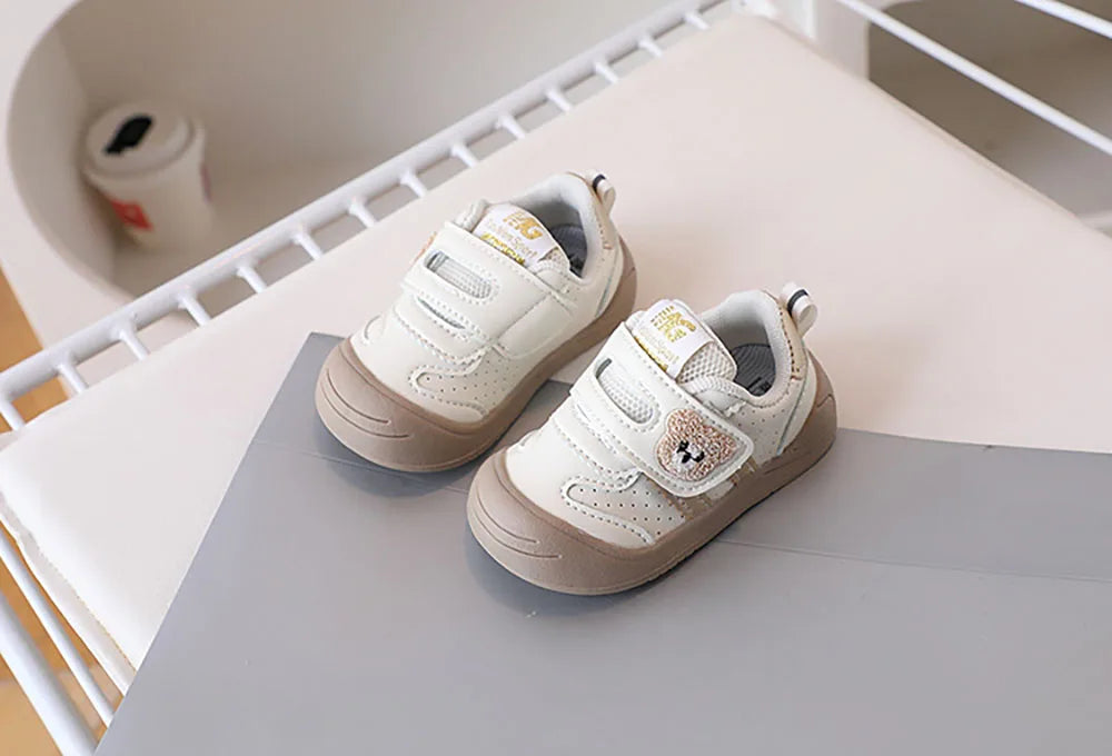 SoftStep™ – Zachte PU Leren Babyschoenen – Comfortabele Eerste Stapjes
