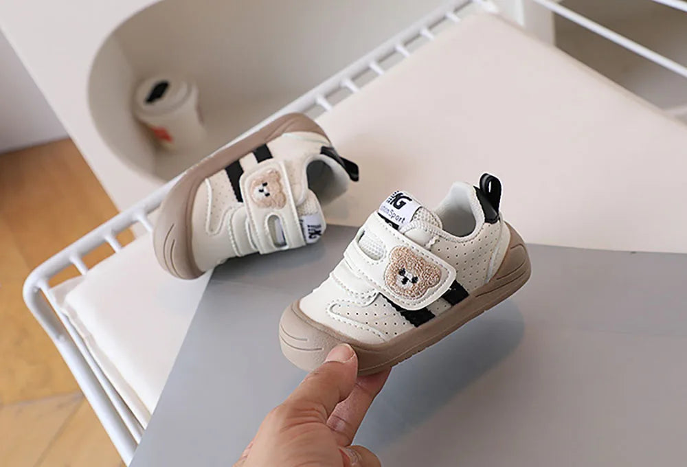 SoftStep™ – Zachte PU Leren Babyschoenen – Comfortabele Eerste Stapjes