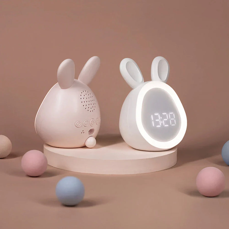 DreamHopper™ – LED Kinderwekker met Nachtlamp – Schattig Rustgevend Licht
