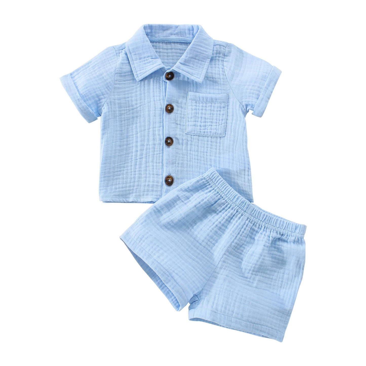 LinoCool™ – Zomerset van Katoen-Linnen – Jongens Speeloutfit