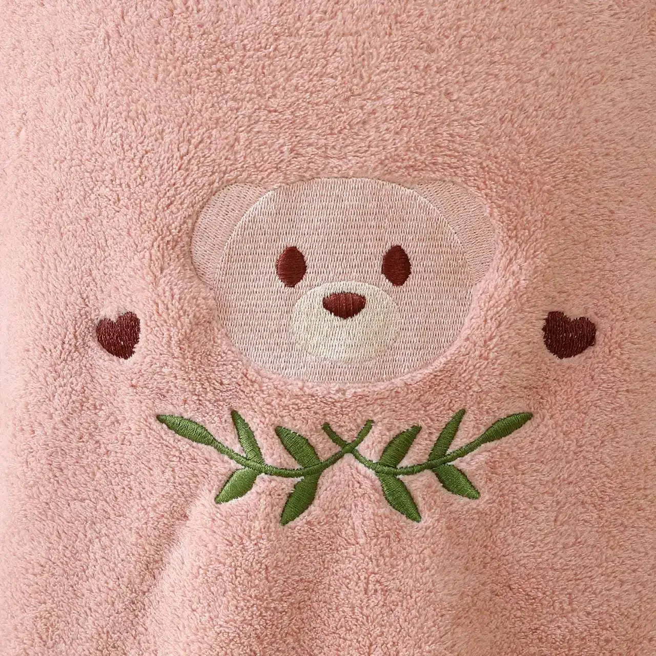 WarmSnuggle™ – Ultradikke Badponcho van Coral Fleece – Zachte Warmte voor Kleintjes
