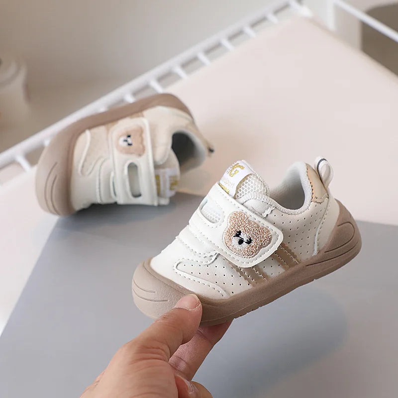 SoftStep™ – Zachte PU Leren Babyschoenen – Comfortabele Eerste Stapjes