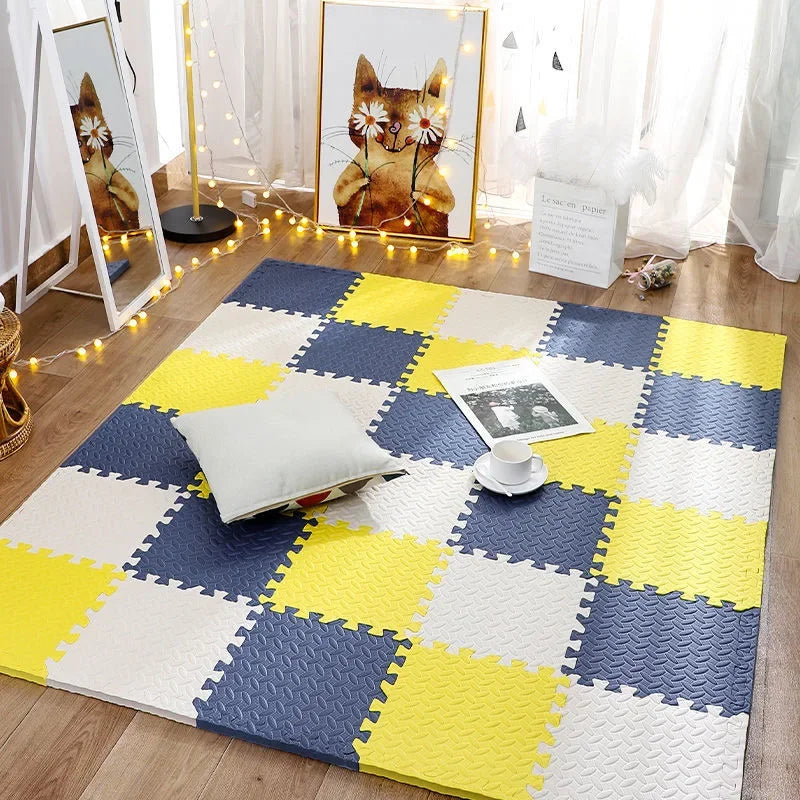 PlayNest™ – Veilige Dikke Speelmat – Comfortabel Avontuur voor Baby's