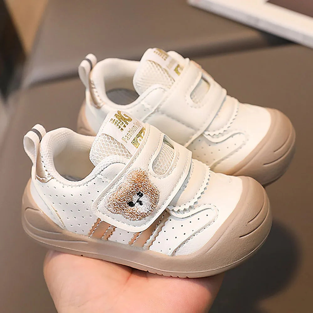 SoftStep™ – Zachte PU Leren Babyschoenen – Comfortabele Eerste Stapjes