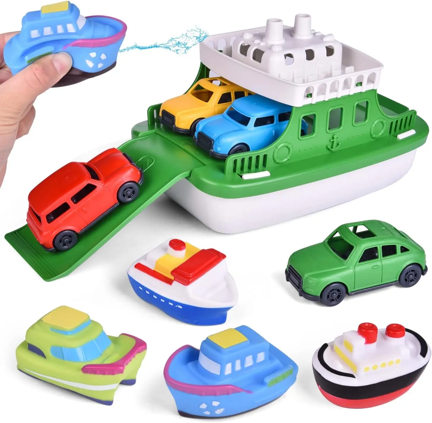 AquaCruise™ – Drijvende Auto-Boot – Speels Badspeelgoed
