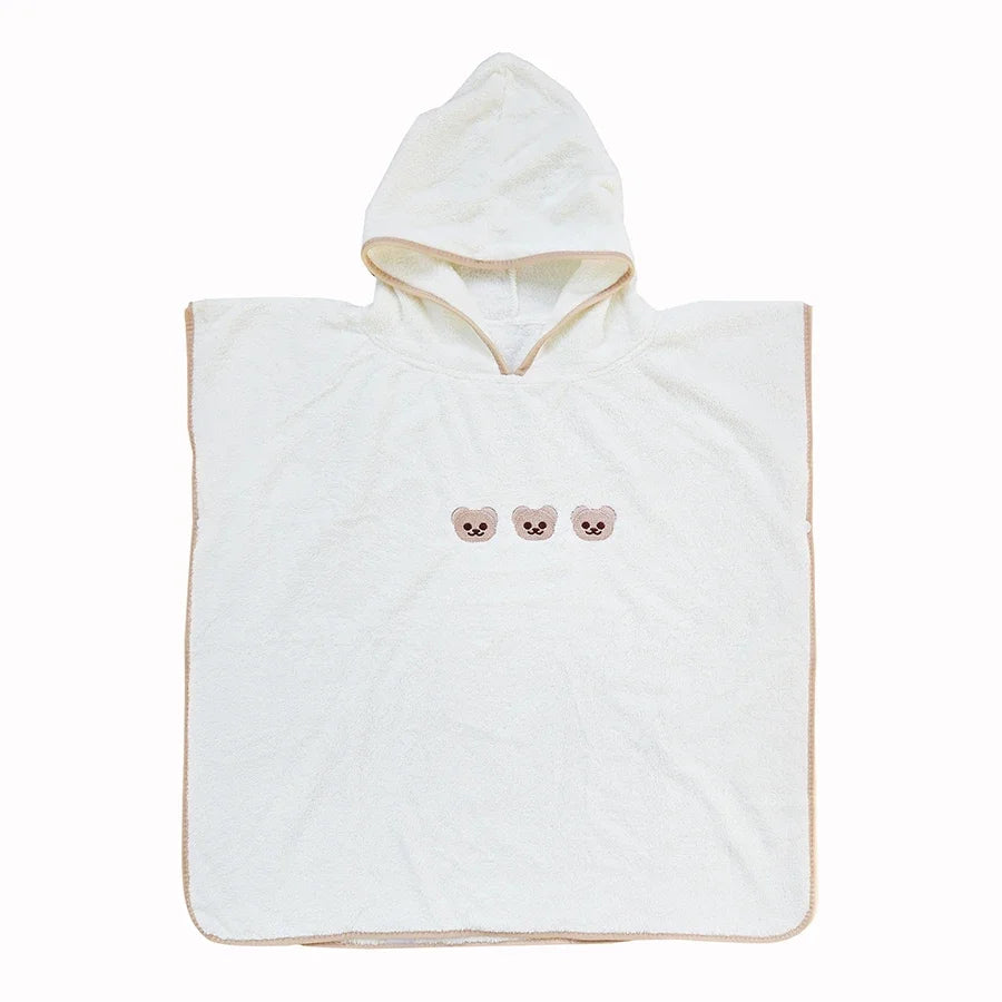 WarmSnuggle™ – Ultradikke Badponcho van Coral Fleece – Zachte Warmte voor Kleintjes