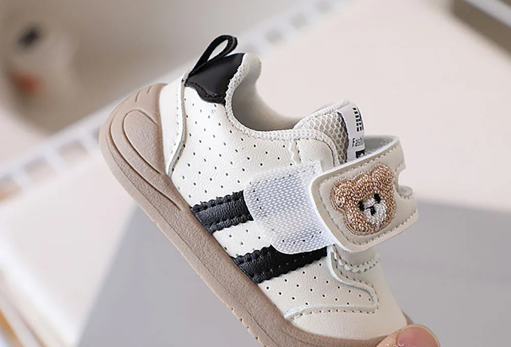 SoftStep™ – Zachte PU Leren Babyschoenen – Comfortabele Eerste Stapjes