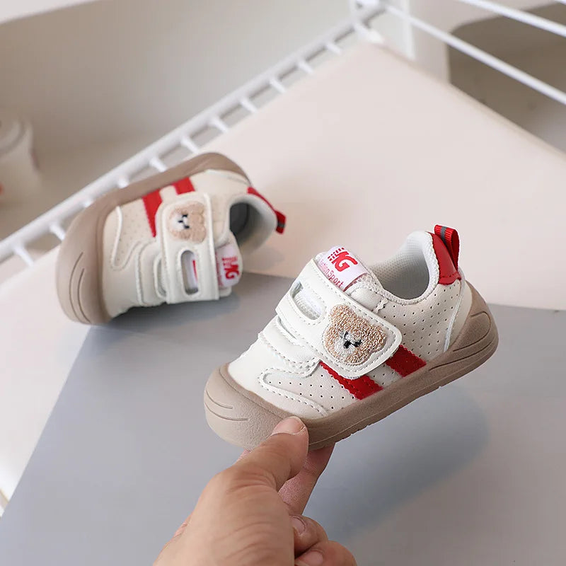 SoftStep™ – Zachte PU Leren Babyschoenen – Comfortabele Eerste Stapjes