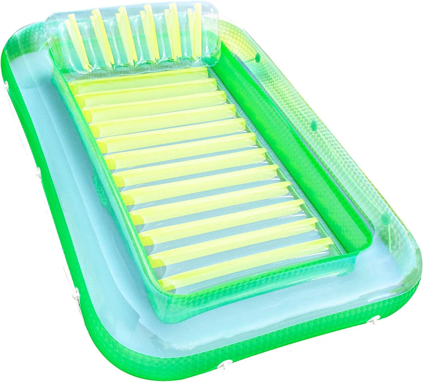 SunFloat™ – Luxe Opblaasbare Ligstoel – Zonnebaden in Eigen Tuin