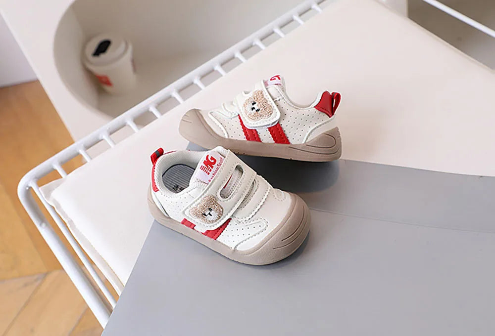 SoftStep™ – Zachte PU Leren Babyschoenen – Comfortabele Eerste Stapjes