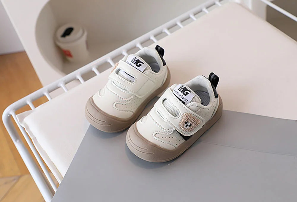 SoftStep™ – Zachte PU Leren Babyschoenen – Comfortabele Eerste Stapjes