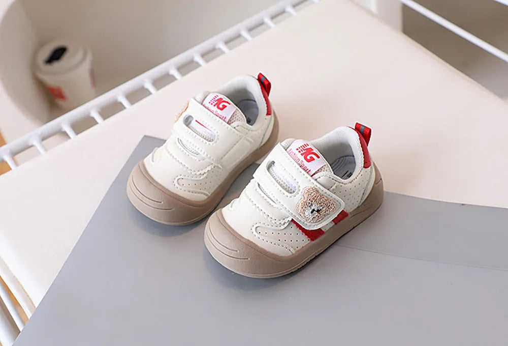 SoftStep™ – Zachte PU Leren Babyschoenen – Comfortabele Eerste Stapjes