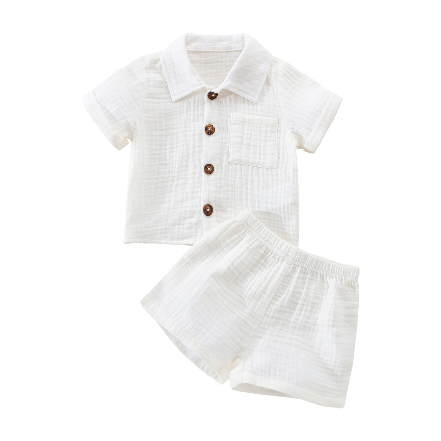 LinoCool™ – Zomerset van Katoen-Linnen – Jongens Speeloutfit