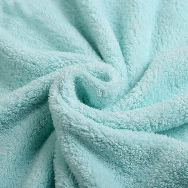 FluffyTails™ – Cape van Zachte Dierenstof – Comfortabele Baby Badcape