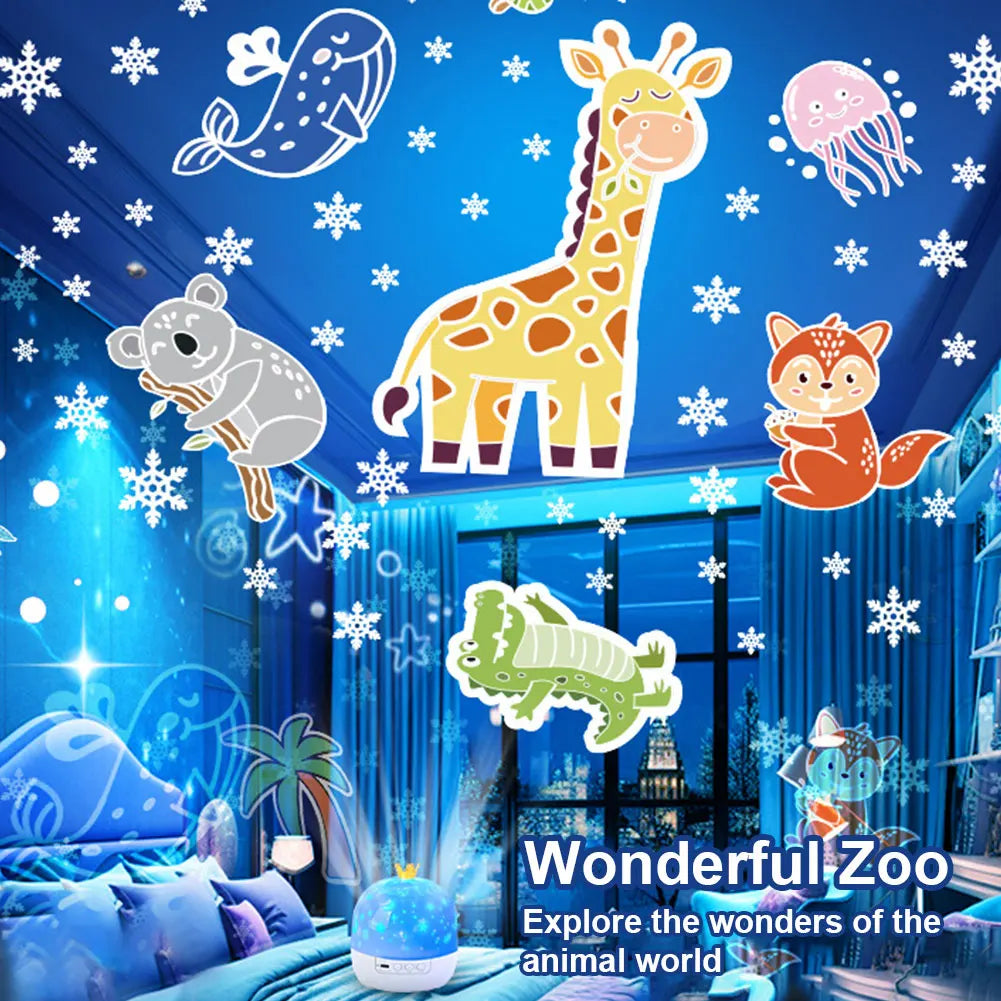 DreamBeam™ – Rustgevende Nachtlamp met Projectie – Kinder Slaap Licht