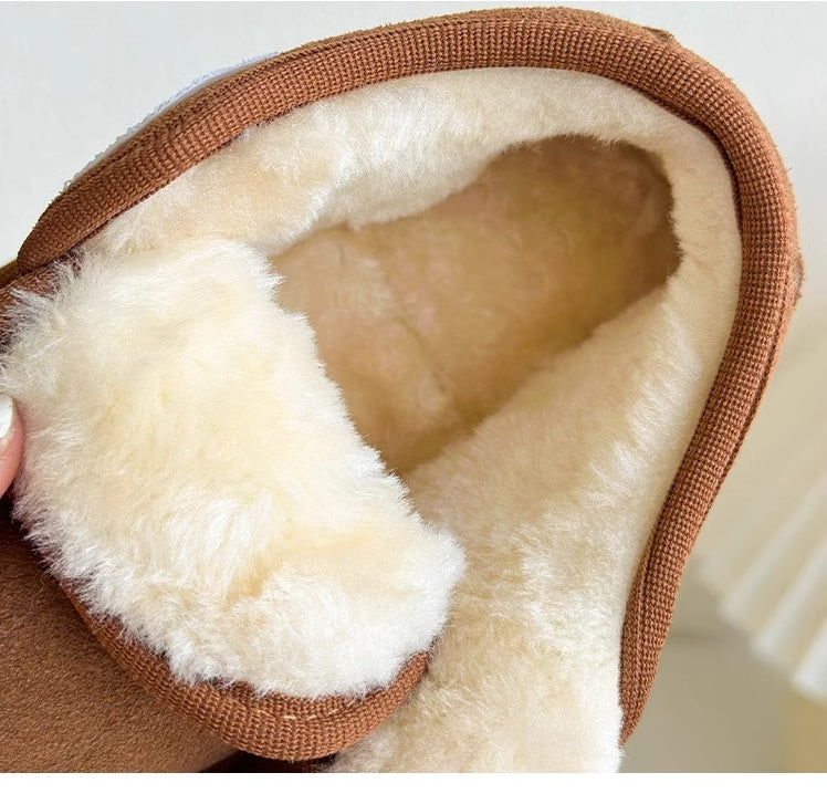 SnugStep™ – Warme Klittenbandschoenen met Antislip – Comfortabele Kinder Winterschoenen