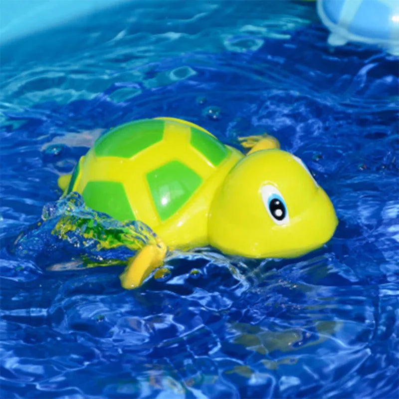 TurtleTwist™ – Opwindbare Schildpad voor Badplezier – Zwemmend Badspeelgoed
