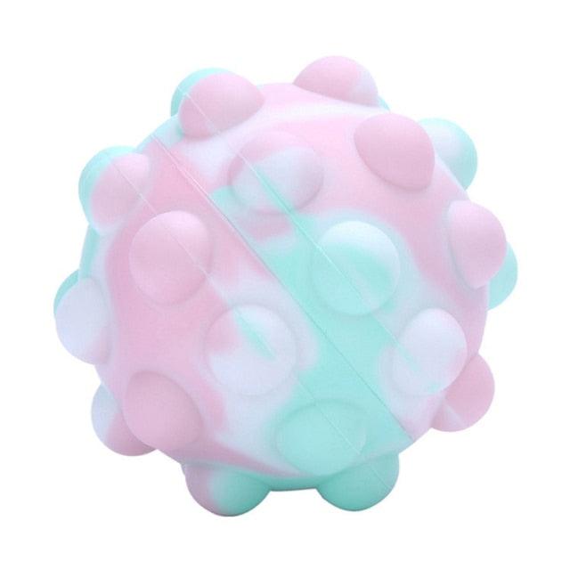 KleurKnik™ – Regenboog Stressbal met Bubbels – Sensorisch Speelplezier voor Kinderen