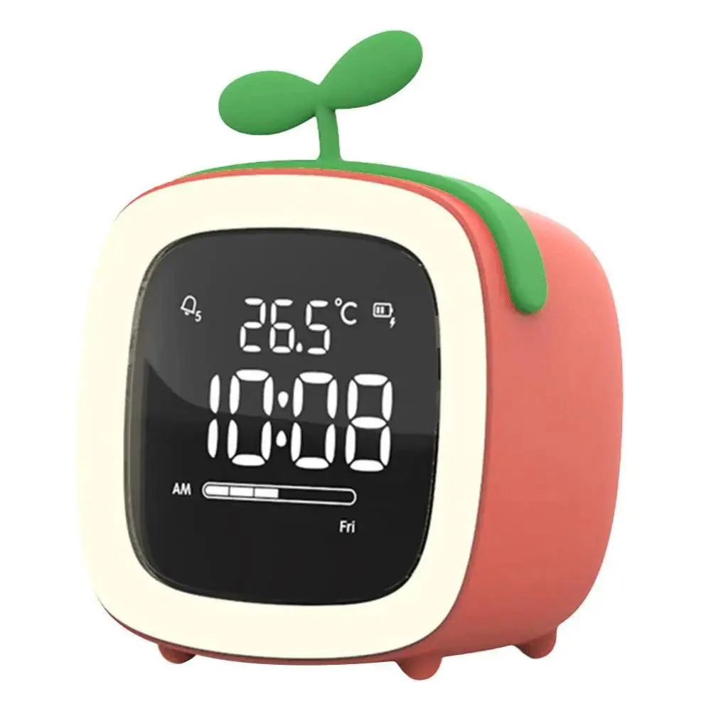 BunnyGlow™ – Cartoon LED Wekkerlamp – Speelse Nachtlamp met Alarmfunctie