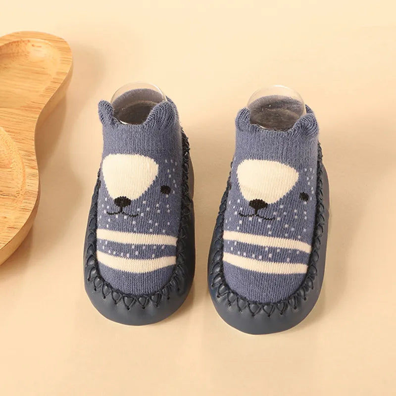 SoftGrip™ – Antislip Babysokken met Kurkzool – Comfortabele Eerste Stapjes