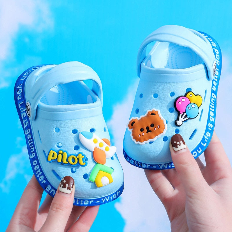 BreezySteps™ – Lichtgewicht Sandalen met Teenbescherming – Zomerse Babyschoenen