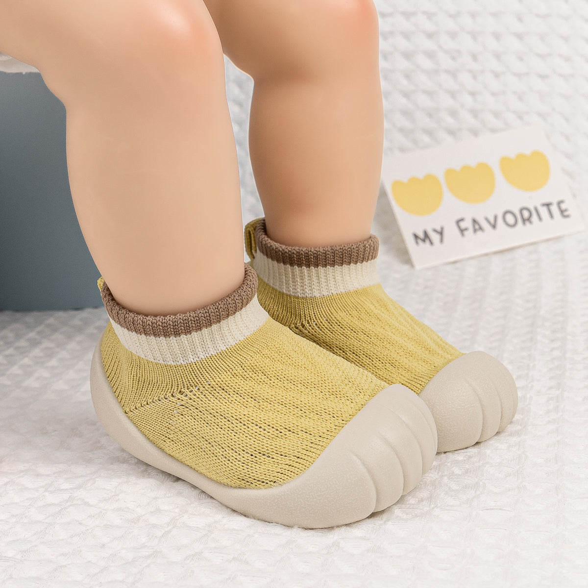 SnugTreads™ – Flexibele Antislip Babyslofjes – Sokken Schoenen Voor Binnen