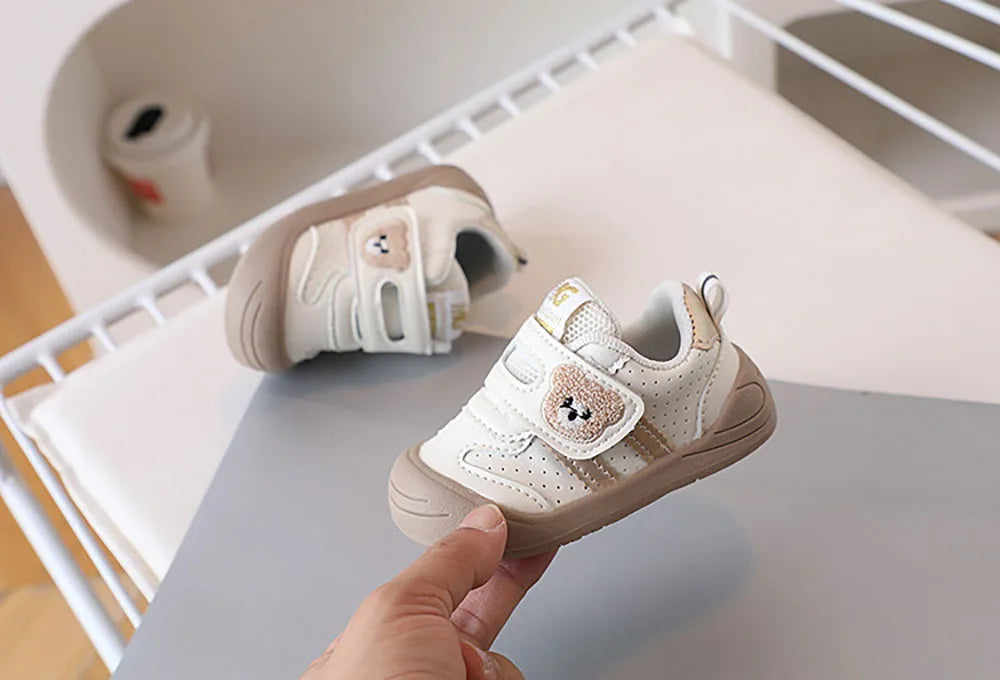 SoftStep™ – Zachte PU Leren Babyschoenen – Comfortabele Eerste Stapjes