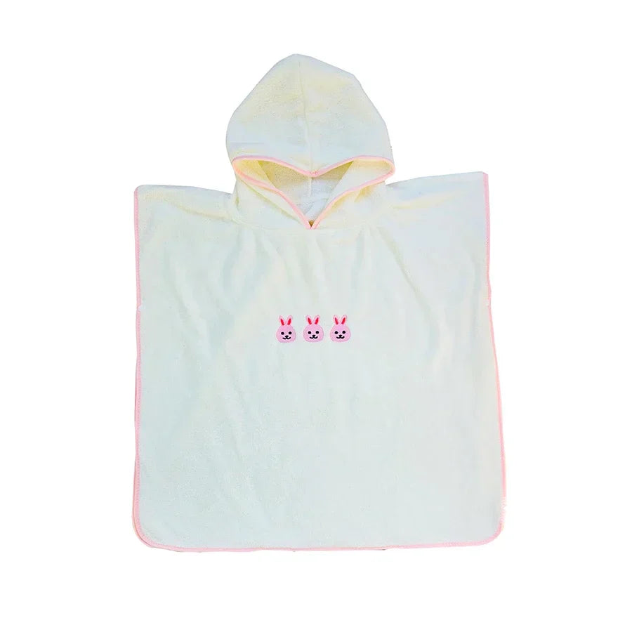WarmSnuggle™ – Ultradikke Badponcho van Coral Fleece – Zachte Warmte voor Kleintjes