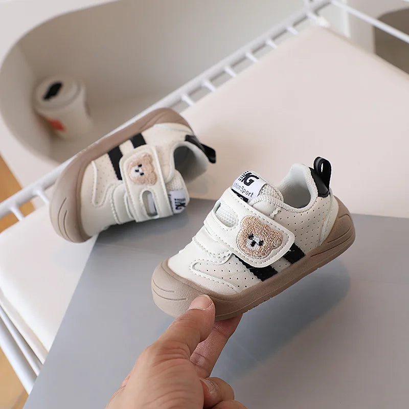 SoftStep™ – Zachte PU Leren Babyschoenen – Comfortabele Eerste Stapjes
