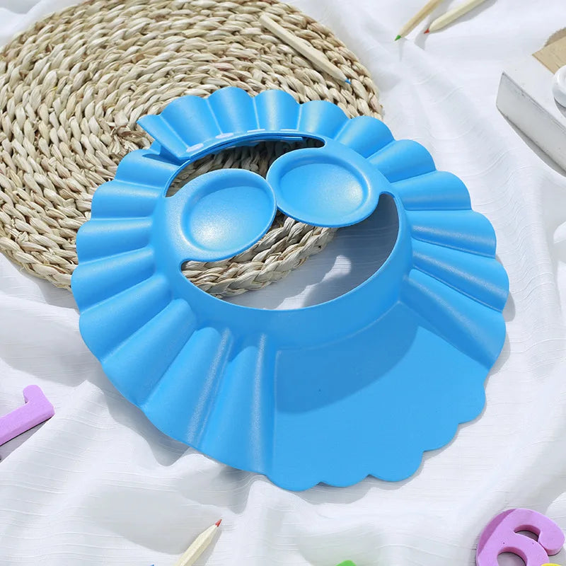 FoamGuard™ – Verstelbare Badmuts voor Kinderen – Beschermt Ogen en Oren