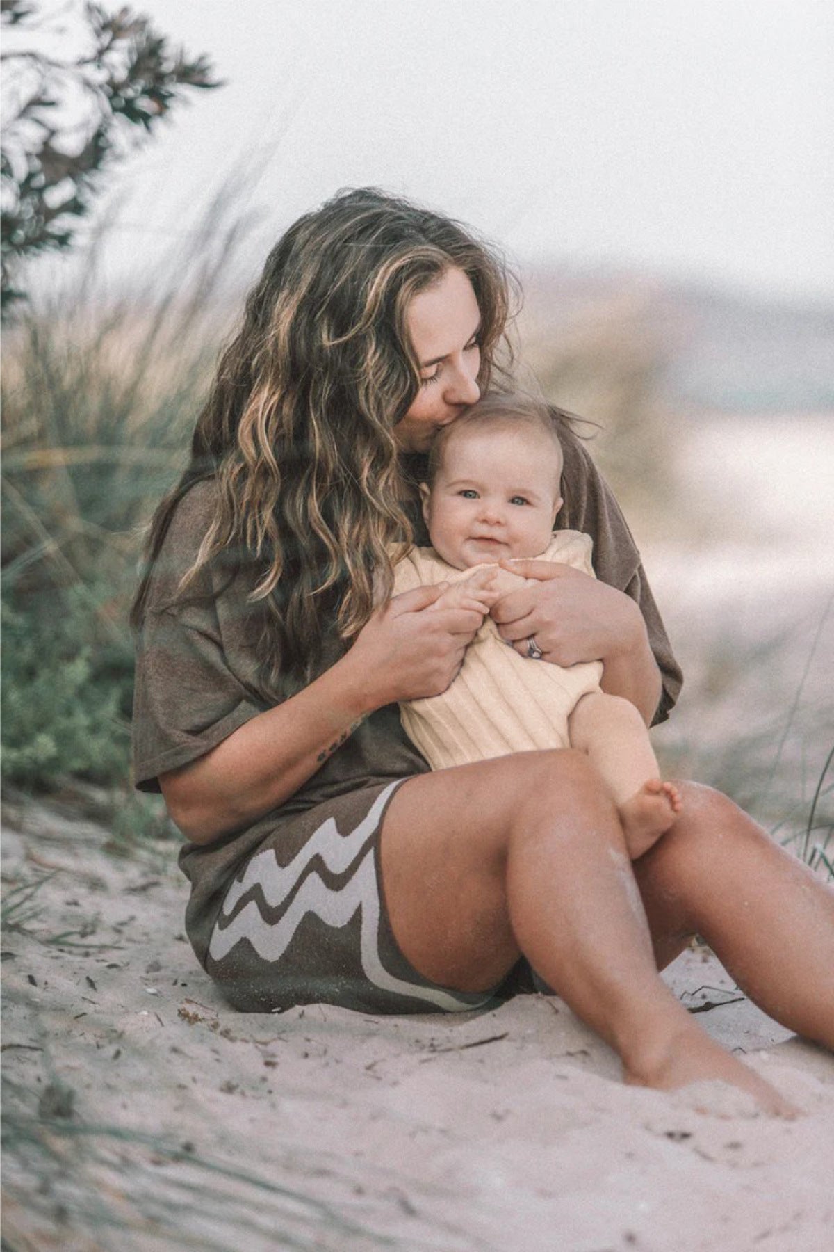 SnugRib™ – Gebreide Romper met Ribmotief – Comfortabele Babykleding