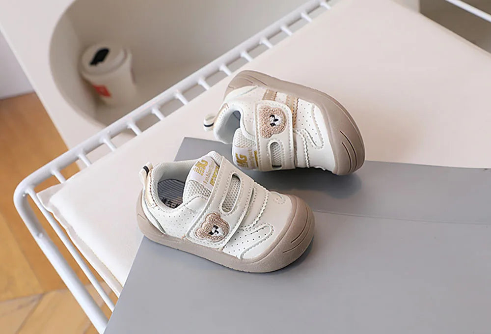 SoftStep™ – Zachte PU Leren Babyschoenen – Comfortabele Eerste Stapjes