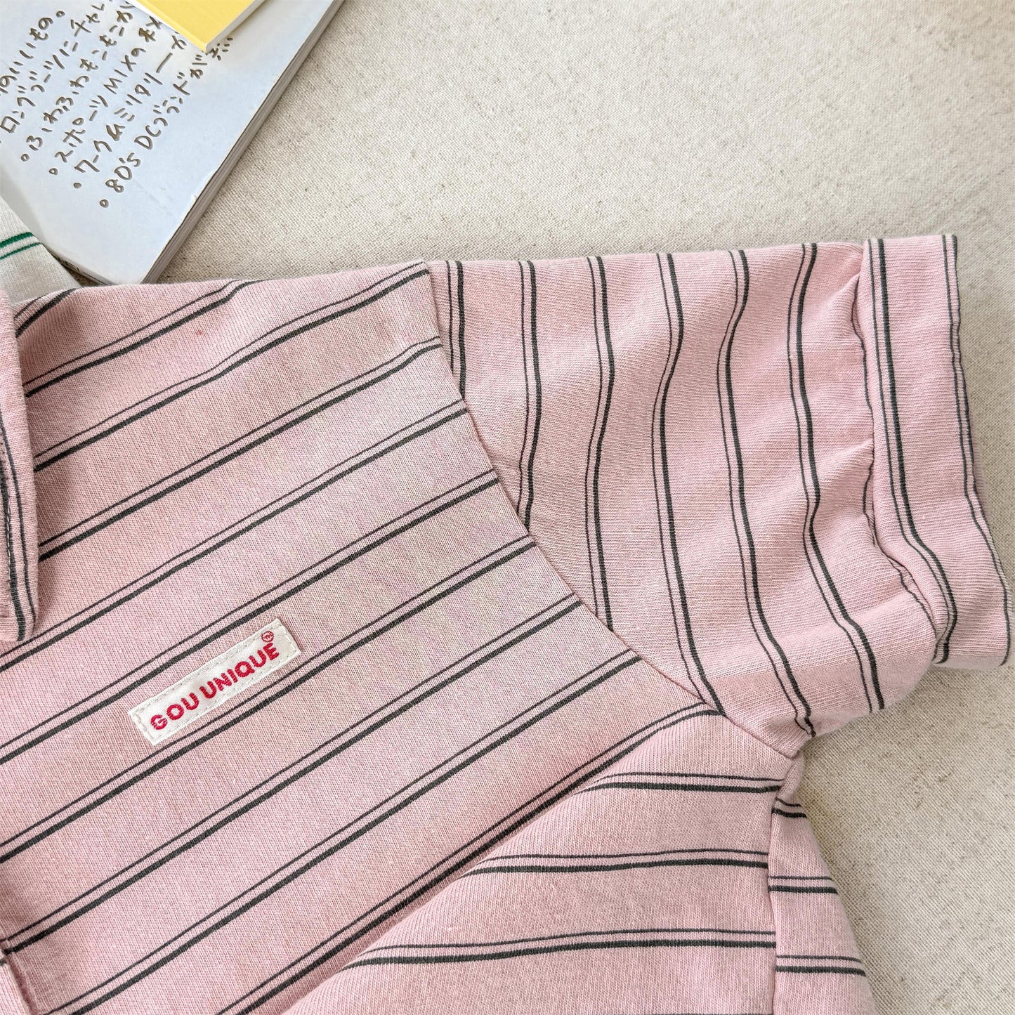 StripeTuck™ – Gestreepte Polo met Stretch – Unisex Kindershirt