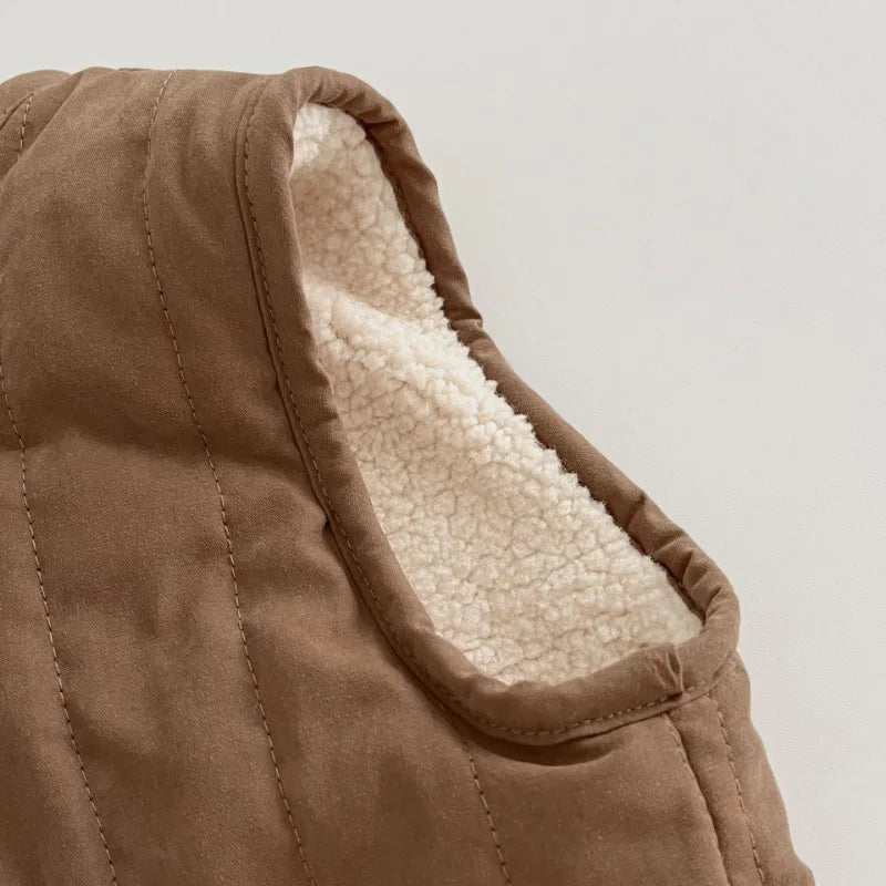 FlipFleece™ – Omkeerbare Bodywarmer met Zachte Fleece – Comfort voor Elke Dag