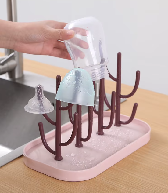 DryNest™ – BPA-vrije Flessendroger – Hygiënisch & Compact Ontwerp