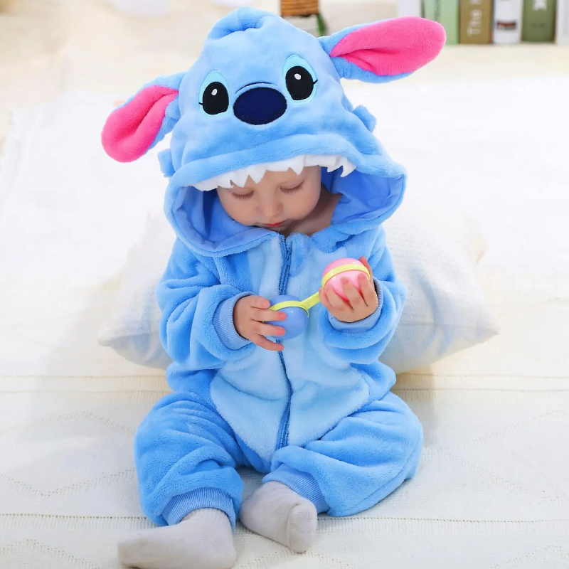 CozyCub™ - Cozy Flannel Baby Onesie - Knuffelzachte romper