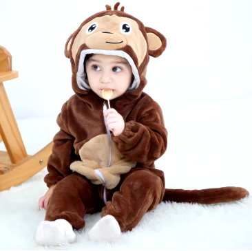CozyCub™ - Cozy Flannel Baby Onesie - Knuffelzachte romper