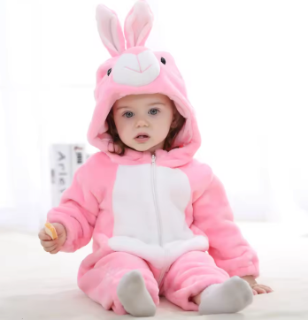 CozyCub™ - Cozy Flannel Baby Onesie - Knuffelzachte romper