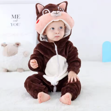 CozyCub™ - Cozy Flannel Baby Onesie - Knuffelzachte romper